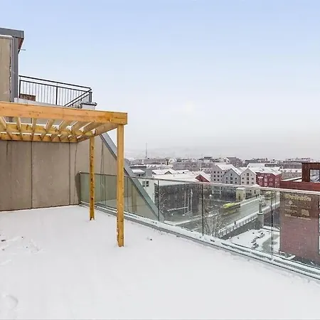New Modern At Solsiden Apartmán Trondheim